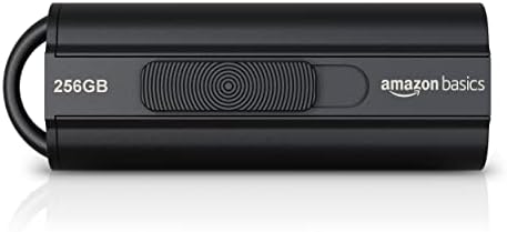 Ultra Fast 128 GB USB 3.1 Flash Drive – Amazon Basics High-Speed Data Storage Solution with Retractable Design for Effortless File Transfer and Maximum Compatibility