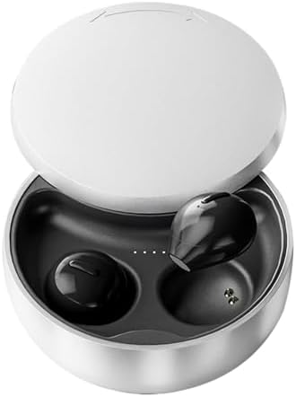 Discreet Mini Wireless Earbuds for Small Ears – Invisible Bluetooth Earpieces with Ergonomic Comfort and Portable Charging Case – Seamless Audio for Work, Travel, and Relaxation – Perfect Compatibility with Android & i OS Devices