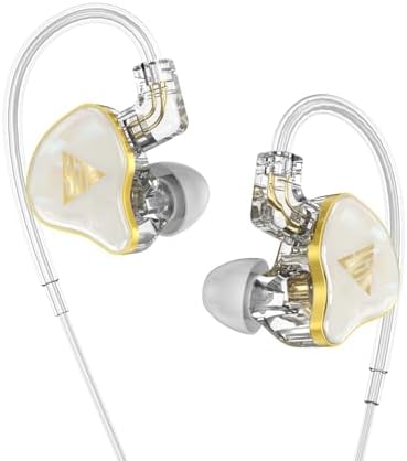 Premium Hybrid In-Ear Monitors with Advanced 1 BA + 1 DD Technology | Unmatched Comfort for Long Listening Sessions | Deep Bass for Gaming and Music Enthusiasts | Ergonomic Design for Noise Isolation and Fit | Universal Device Compatibility | Elevate Your Sound Experience Today