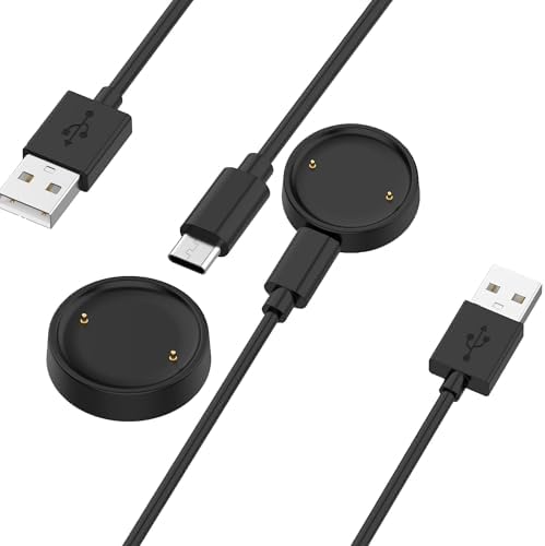 Efficient 3.3 FT USB Charging Cable for Amazfit Active 2 and BIP 6 – Enhance Your Smartwatch Power with Fast Charging and Robust Durability, Ideal for Everyday Use and Versatile Charging Solutions for Active Lifestyles