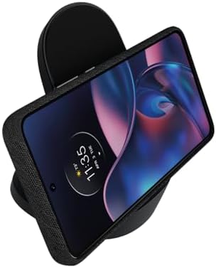 Motorola SJW202-EU 15 W Wireless Charger – Ultra-Fast Charging with Ergonomic Phone Stand for Enhanced Device Compatibility and Safety Features