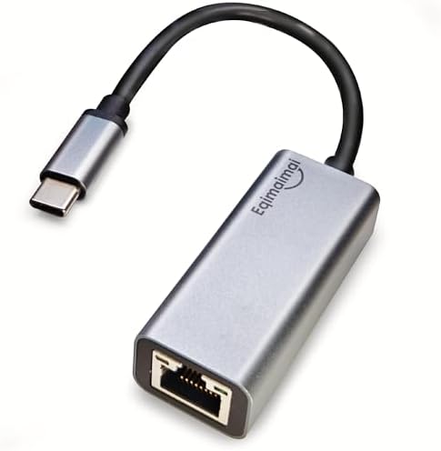 Elevate Your Workspace with the Ultimate USB-C Ethernet Adapter: 100 W Fast Charging Hub for Seamless Multiport Connectivity – Perfect for Laptops, Mac Books & Chromebooks – Experience Blazing Gigabit Ethernet Speeds & 5 GB USB 3.0 for Quick Data Transfer & Effortless Media Management