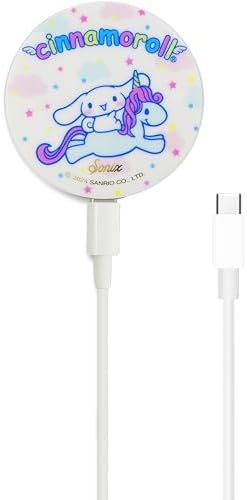 Sonix x Sanrio Hello Kitty & Care Bears Magnetic Mag Safe Charger for i Phone 12-16 Series | 6.5 ft USB-C Fast Wireless Charging Cable | Stylish, Playful, and Efficient Power Solution for Your Device