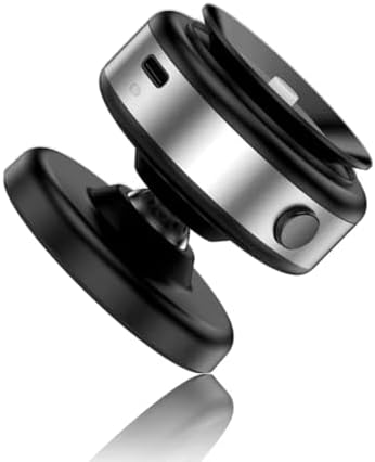 Revolutionary 360° Magnetic Phone Mount with Electric Vacuum Suction – Versatile Hands-Free Holder for Car, Gym, and Home Use, Seamlessly Compatible with Mag Safe i Phones and Various Smartphones, Ensures Ultimate Stability and Convenience for All Smooth Surfaces