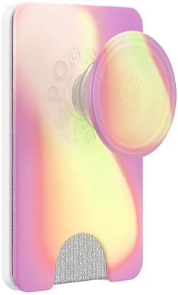 Revolutionary Mag Safe-Compatible Pop Sockets Phone Wallet with Expanding Grip – Rainbow Glass Design for Effortless Wireless Charging & Card Storage, Perfect for Busy Lifestyles