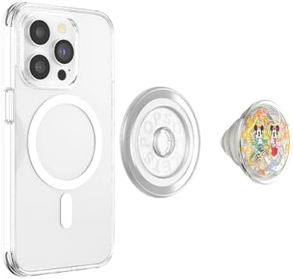 Disney Mickey Waffle Mag Safe Pop Grip – Stylish Magnetic Phone Stand with Swappable Design, Effortless Wireless Charging, Enhance Your Smartphone Experience with Fun & Functionality