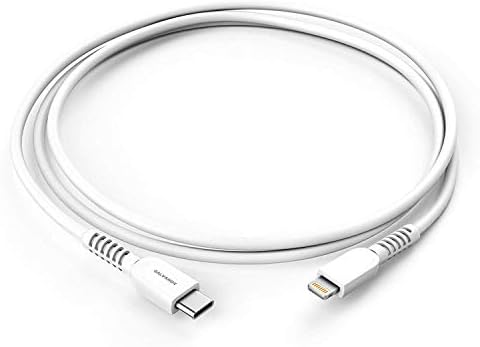 GALVANOX MFi Certified USB-C to Lightning Charging Kit for i Phone 12/13/14 – 18 W Fast Wall Adapter & Durable Cable for Swift Power Delivery – Compatible with i Phone XR, 11, 12 Pro Max – Ultimate Charging Efficiency and Reliability