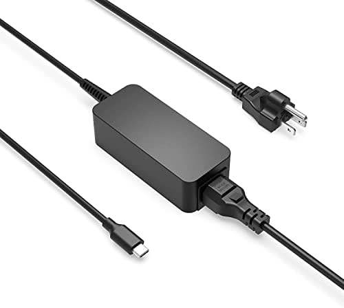 High-Performance 45 W USB-C Charger for HP Chromebook 14 – UL Certified Safety with 10 Ft Sturdy Cable – Fast PD Charging for X360 Models and More – Ultimate Compatibility & Peace of Mind Warranty