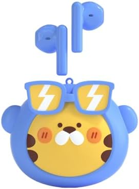 Black Panda Wireless Earbuds – Stylish Bluetooth 5.4 Sports Headphones with IPX4 Waterproof Technology, Perfect for Active Lifestyles, Travel, and School – Ideal for All Ages with Built-in Mic for Hands-Free Calls and Comfort Fit