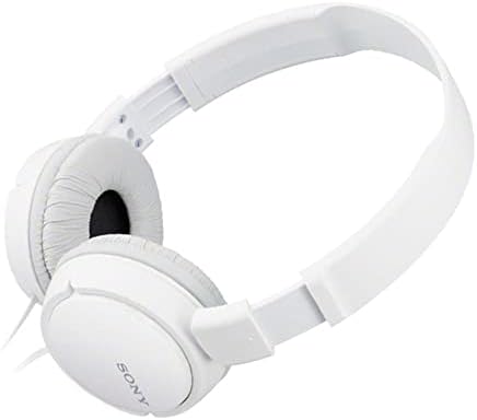 Sony MDR-ZX110 AP Wired On-Ear Headphones with Integrated Mic – Lightweight Design for Unmatched Comfort and Superior Sound Quality, Perfect for Music Lovers and Professionals on the Go, Adjustable Fit with Foldable Portability for Effortless Storage and Hands-Free Calls