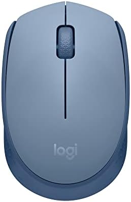 Logitech M170 Wireless Mouse – Ultra-Responsive Optical Tracking, Ambidextrous Design for All Users, 2.4 GHz USB Mini Receiver, 12-Month Battery Life, Perfect for PC, Mac & Laptop – Elevate Your Productivity with Seamless Wireless Freedom