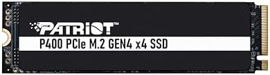 Patriot Memory P400 Lite 500 GB M.2 PCIe Gen 4 SSD – Ultimate High-Speed NVMe Storage for Gaming and Content Creation – Reliable Performance with Enhanced Thermal Management and 3-Year Warranty – Upgrade Your System Now!
