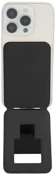 for Magsafe Phone Stand for iPhone 16-12, Black, Magnetic Foldable Tripod with Angle Adjustment – Enhanced Compatibility and Speed