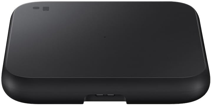 Samsung Fast Charge Wireless Charging Pad – Sleek and Portable Qi-Compatible Charger for Rapid Power Boosting – Perfect for Home, Office, and Travel – Features Non-Slip Surface and LED Charging Indicator for Ultimate Convenience