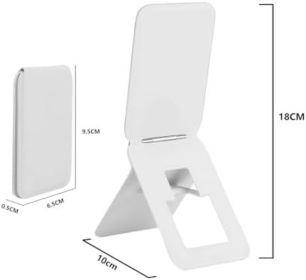 for Magsafe Phone Stand for iPhone 16-12, Black, Magnetic Foldable Tripod with Angle Adjustment – Enhanced Compatibility and Speed