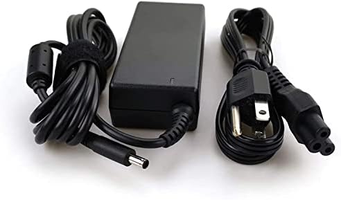 Genuine Dell 65 W AC Power Adapter for Inspiron Series Laptops – Fast Charging with 4.5 mm Connector, Universal Compatibility for 3000, 5000, 7000 Models, Portable Design for On-the-Go Productivity