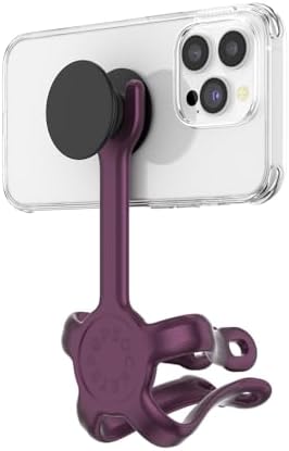 Universal Hot Pink Flexible Phone Mount & Stand – Versatile Tripod for All Devices – Ultimate Content Creation Companion with Bendable Silicone Arms – Perfect for Video Calls, Cooking, Gym Workouts & Adventures – Effortlessly Secure Your Phone or Tablet at Any Angle – Compatible with Pop Sockets Grips & Slides – Compact Design for Easy Transport and Storage