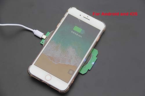 Taidacent High-Efficiency Wireless Charging Module with Three-Coil Technology – DIY QI Transmitter for Rapid 9 V 1.5 A Charging – Elevate Your Charging Solutions with Enhanced Compatibility and Safety Features
