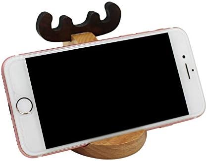 Whimsical Dog-Themed Wooden Phone Stand – Charming Desk Accessory for Mobile Devices, Perfect Gift for Pet Enthusiasts, Stylish and Functional Home Office Decor with Stable Anti-Slip Base for Enhanced Productivity and Optimal Viewing Experience