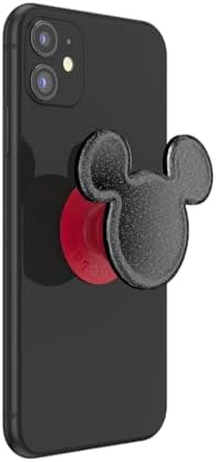Disney Classic Mouse Pop Sockets Phone Grip with Versatile Kickstand – Ultimate Anti-Drop Phone Holder for One-Handed Use and Easy Style Switchability – Compatible with i Phone, Samsung, and Most Cases – Ideal for Wireless Charging and Everyday Convenience