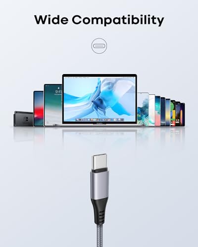 Experience the Ultimate Charging Freedom with Our 20 FT USB C to USB C Cable – Fast 60 W Power Delivery for Galaxy, Mac Book, i Pad Pro, and More – Durable Nylon Braided Design for Maximum Longevity and Enhanced Compatibility – Perfect for Gaming, Streaming, and Multi-Device Use – Effortless Connectivity Anywhere, Anytime!