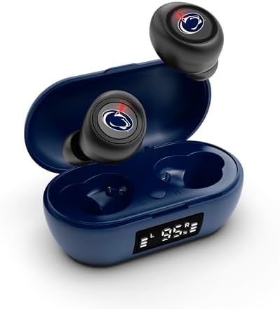 Elevate Your Game Day Experience with Penn State SOAR True Wireless Earbuds v.7 – Premium Bluetooth 5.0 Headphones for Unmatched Sound Quality and Seamless Connectivity, Perfect for Sports Enthusiasts and Everyday Adventures