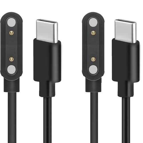 Effortless Power Management: HIRREO Military Smart Watch Rapid USB-C Magnetic Charger – High-Speed, Durable Charging Cable for Models FV14, I121, FV13, V99, FV15, DM1, DM2, EF7, TX1 – Optimal Travel Companion for Active Lifestyles