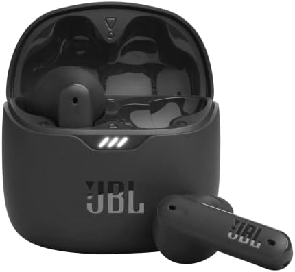 JBL Tune Flex True Wireless Noise Cancelling Earbuds – Effortless Audio Freedom in Sleek Black Design with Ergonomic Comfort and 8-Hour Playtime for On-the-Go Listening