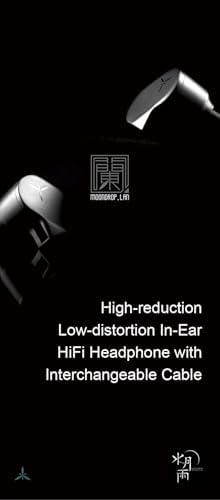Moondrop LAN High-Fidelity Detachable Cable Earbuds – Premium Ergonomic IEMs for Unmatched Sound Clarity and Comfort, Ideal for Audiophiles on the Move