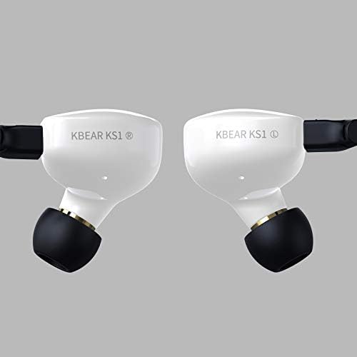 Transform Your Sound Journey with keephifi KBEAR Flash Hi-Fi Earphones – Premium Dual Driver Hybrid In-Ear Monitors in Stunning CNC Aluminum Alloy, Featuring Detachable 2 PIN-C Cable for Customization and Ergonomic Comfort for Extended Listening Sessions (Purple, Without Mic)