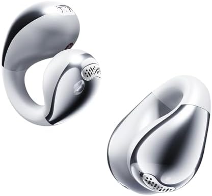 QCY Crossky C30 S Open Ear Wireless Earbuds – Ultra-Light Clip-On Design with Bluetooth 6.0, Superior LDAC Hi-Res Audio, Enhanced Deep Bass, 40-Hour Playtime, Quick Charge, and IPX5 Waterproof Rating for Active Lifestyles – Ideal for Sports and Outdoor Adventures