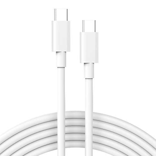 IFEART 10 ft USB C to USB C Charging Cable (2 Pack) – Fast Charging for i Pad Pro, Mac Book, i Phone 16/15 Pro Max, Pixel 7/6 Pro – Universal Compatibility & Durable Design for Home and Office Use