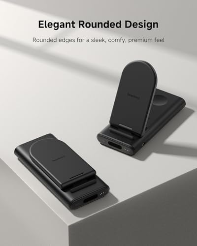 Advanced 3-in-1 Wireless Power Bank for Samsung Devices – Swan Scout 301 S, 10,000 m Ah Portable Charger with Fast USB-C Charging for Galaxy S25 Ultra/S24/S23/S22, Galaxy Watch Ultra/7/6/5/4, and Galaxy Buds – Unmatched Versatility with Intuitive Charging Indicators for Effortless On-the-Go Power Solutions