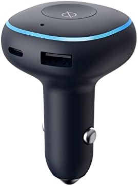 Revolutionize Your Road Trips with the i Ottie Aivo Boost Car Charger – Dual Port USB-C PD and USB-A QC for Lightning-Fast Charging, Alexa Integration for Voice-Control Convenience, Compatible with Apple, Android, and Google Devices, Compact Design for Effortless Use in Any Vehicle
