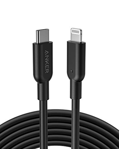 Anker 6 ft USB C to Lightning Cable – MFi Certified Fast Charging Cable for i Phone 13 Pro, 12 Pro Max & Air Pods Pro – Durable Design with Power Delivery Support – Tangle-Free Connectivity for Effortless Use