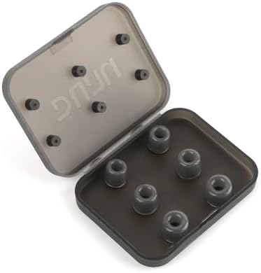 DUNU S&S Silicone Eartips – Advanced Noise-Canceling Earbud Accessories for Optimal Comfort and Sound Isolation – Customizable Fit in 3 Sizes (S/M/L) – Perfectly Compatible with KZ ZS10 Pro, 7 HZ Zero, and TANGZU Wan’er S.G – Enhance Your Audio Experience with Ergonomic Design and Premium Silicone Durability