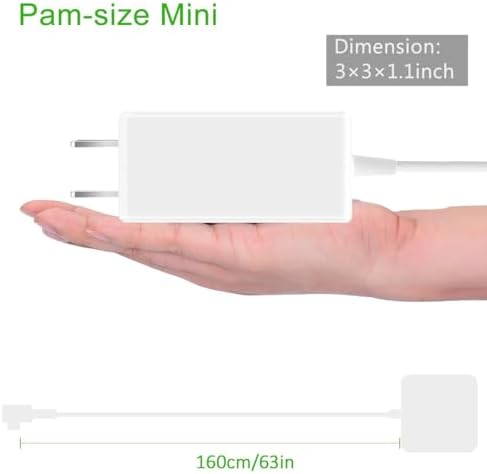 Ultra-Fast 60 W L-Tip Mac Book Charger for A1278 Models – Lightweight, Durable Power Adapter for Mac Book Pro & Air (Pre-Mid 2012) – Efficient Charging Solution for On-the-Go Professionals and Students