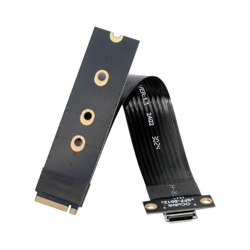 Unlock Blazing Fast Data Transfers with cablecc PCI-E 3.0 M.2 M-Key to Oculink SFF-8612/SFF-8611 Host Adapter – Perfect for Gamers & Creators Seeking Ultimate NVMe SSD Performance. Experience unparalleled speed and compatibility with this high-performance adapter engineered for M.2 NVMe SSDs in the 2260 form factor. The cutting-edge Oculink SFF-8612 and SFF-8611 connections ensure robust data transmission for seamless gaming and content creation. Enjoy hassle-free installation and a durable design that stands up to daily demands, making this essential upgrade a must-have for any advanced computing setup. Whether you’re enhancing your workflow or building the ultimate gaming rig, this PCI-E 3.0 adapter guarantees enhanced performance and reliability. Elevate your data storage capabilities today and discover the difference this premium internal SSD accessory can make in your system’s efficiency and speed. Don’t compromise on quality—transform your digital experience with the cablecc Oculink Host Adapter now!
