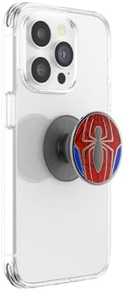 Mag Safe-Compatible Spiderman Enamel Ghost Spider Suit Pop Socket – Ultimate Hands-Free Kickstand & Wireless Charging Grip for Mobile Convenience and Style