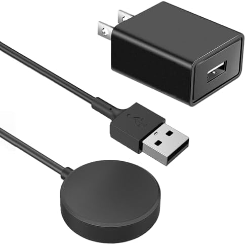 Magnetic Fast Charging Cable for Samsung Galaxy Watch – 3.3 ft Wireless Charger Adapter for Galaxy Watch Models 4 to 7, Ultra & Active – Effortless Alignment, Rapid Power Boost, and Durable Design for Enhanced Battery Longevity
