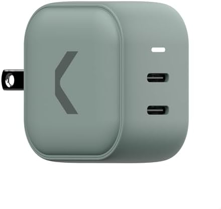 Core 65 W Ga N Fast Charger – Dual USB-C & USB-A Power Adapter for Ultimate Device Compatibility, Rapid Charging for Mac Book, i Phone 16/15/14/13/12/11, i Pad, Galaxy S24/S23 Ultra, and USB-C Laptops – Travel-Friendly Design for On-the-Go Charging Solutions