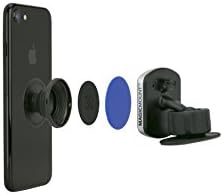 Scosche Magic Mount Pro MPD2 PK-UB: Advanced Magnetic Car Phone Holder for i Phone & Android – 360° Adjustable Hands-Free Driving Solution – Secure & Stable 2-Pack for Ultimate Convenience – Universal Compatibility for All Devices