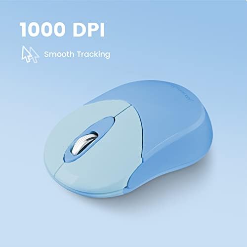 Elevate Your Productivity with the Perixx PERIMICE-802 PP Wireless Bluetooth Mouse – Sleek Purple Design for Windows, i OS & Android Devices – Ergonomic Comfort and High Precision Tracking for On-the-Go Professionals