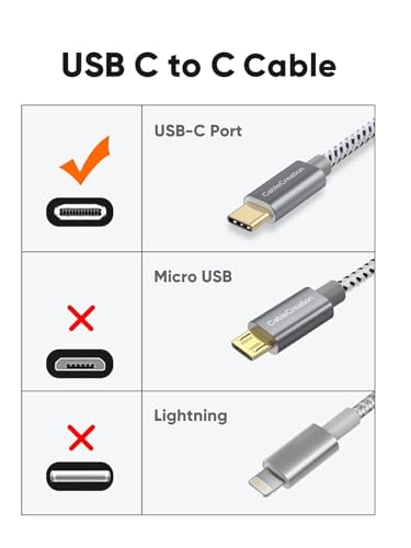 Unleash Powerful Connectivity with Cable Creation 3 ft USB C to USB C Cable – 10 Gbps Data Transfer, 4 K Video Output & 100 W Fast Charging for Mac Book, i Pad, Pixel, Galaxy, & i Phone 15/16 Pro Max – Durable & Flexible Design for Superior Performance