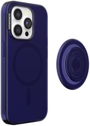Transparent Mag Safe-Compatible Phone Grip Case for i Phone 15 Pro Max – Superior Drop Protection and Effortless Wireless Charging – Elevate Your Style with Enhanced Handling and Sleek Design