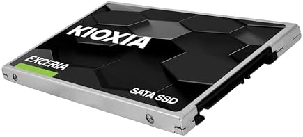 Unleash Superior Speed with KIOXIA EXCERIA 960 GB SATA SSD – High-Performance 2.5” Internal Drive for Ultimate Laptop and Desktop Upgrades, Lightning-Fast Boot Times, and Enhanced Productivity!