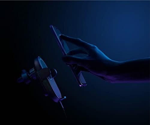 Xiaomi Mi 20 W Wireless Car Charger – Rapid 20 W Flash Charging with Adjustable Grip for Secure Smartphone Placement, Superior Cooling Technology for Optimal Performance, Qi-Compatible for Effortless Charging in All Vehicles – Sleek Black Finish for the Stylish Driver