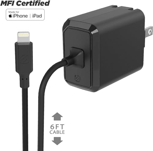 Scosche HPDC60 Powervolt 60 W USB Type-C Wall Quick Charger – Ultra-Fast Power Delivery 3.0 Adapter for Phones, Tablets & More – Compact Travel-Friendly Design in White – Reliable Overcharge Protection & Universal Compatibility