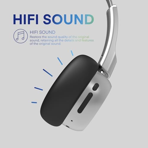 M1 Wireless Retro Headphones: Unleash 50-Hour Immersive Audio with Cutting-Edge Noise Cancellation and Luxurious Memory Foam for Unmatched Comfort in Travel, Gym, and Home Office Settings