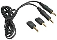 OM SYSTEM Olympus KA-333 Compaticord: Premium Audio Adapter for Effortless Headphone-to-Mic Input Connections, Perfect for Content Creators and Musicians, Compact & Durable Design for Superior Sound Performance